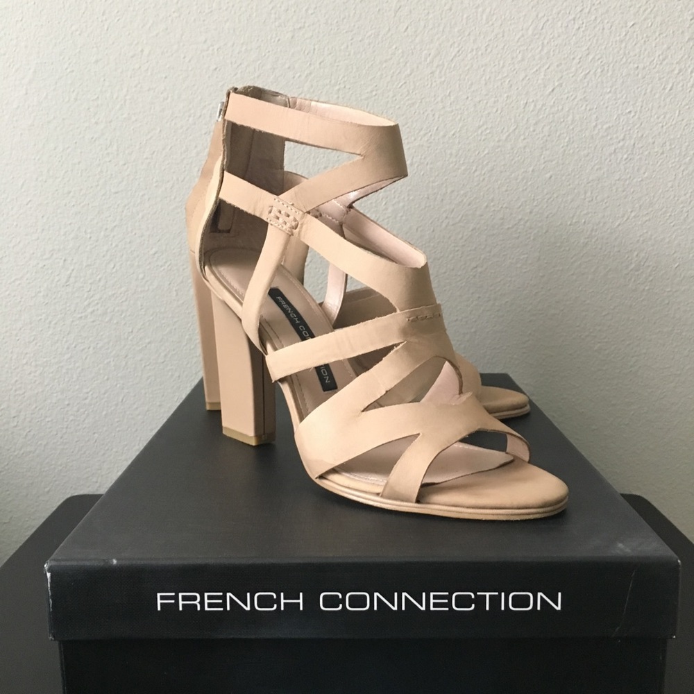 Nude French Connection Heels